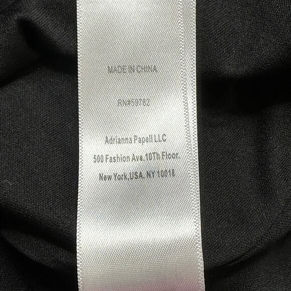 Aidan Mattox Dress Womens 4 Black Wine Sequins Shift Mini Swiftie Cocktail Party - Picture 9 of 10